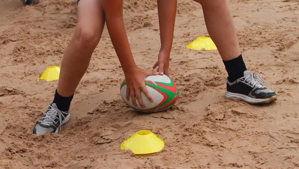 Toque rugby — Foto de Stock