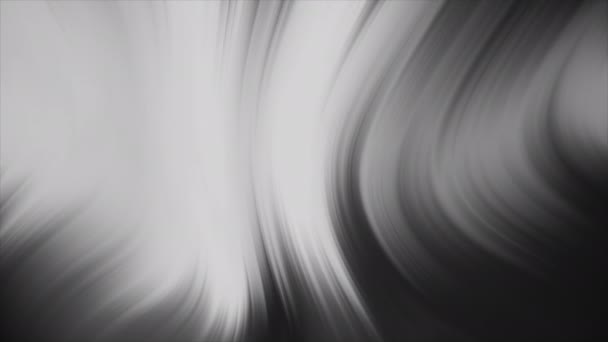 Abstracto Blanco Negro Que Mueve Lentamente Las Líneas Fondo Lazo — Vídeos de Stock