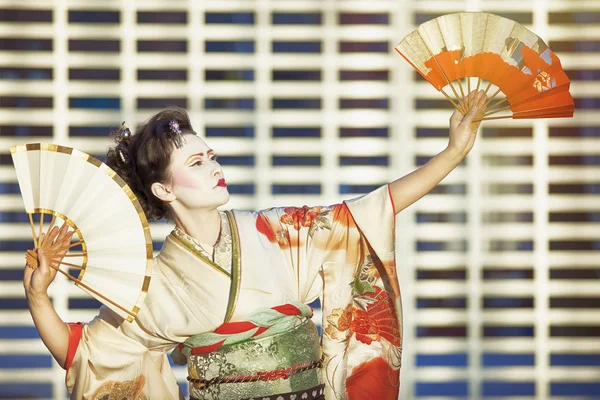 Urban geisha — Stock Photo, Image