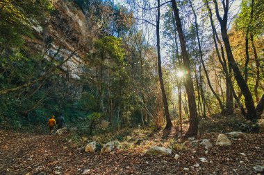 Güzel kireçtaşı mağarası, Massone 'daki Eski Oolitik taş ocakları, 