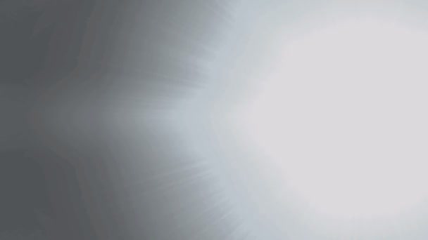 現実的な白いフラッシュライトレンズは黒の背景にフレア — ストック動画
