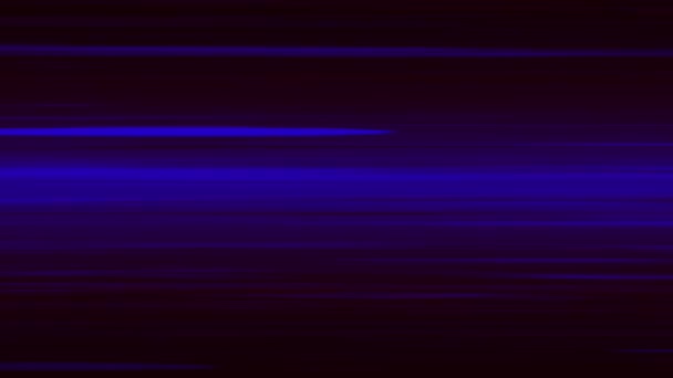 Animación Azul Negro Líneas Velocidad Espacio — Vídeo de stock