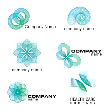 3D tel kafes Logo Tasarımları