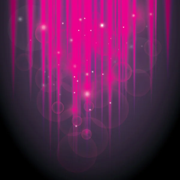 Abstract Glowing Pink Lights Background — Stock Vector