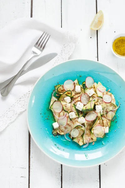 Salad - grilled zucchini pasta — Φωτογραφία Αρχείου