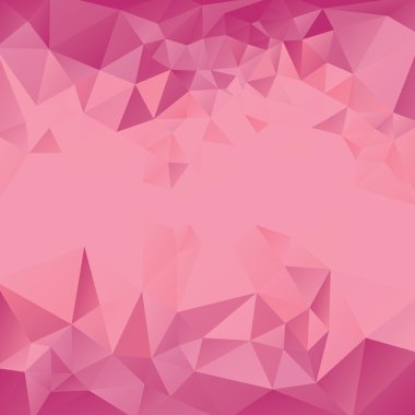 Vektör çokgen arka plan