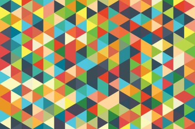 üçgen geometrik desen