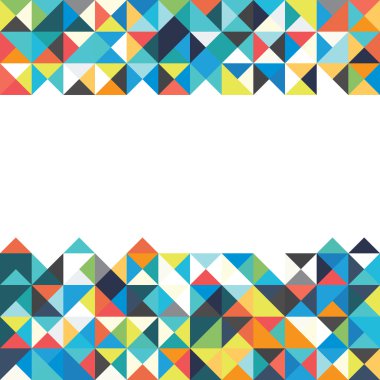 üçgen geometrik desen