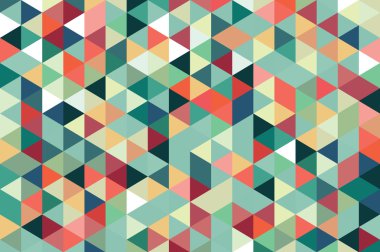 üçgen geometrik desen