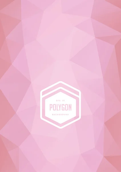 Polygon Vector Background — Stock Vector