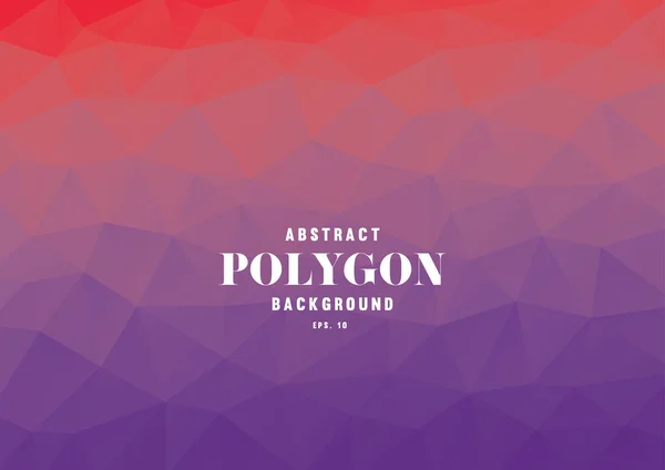 Polygon vektor bakgrund — Stock vektor