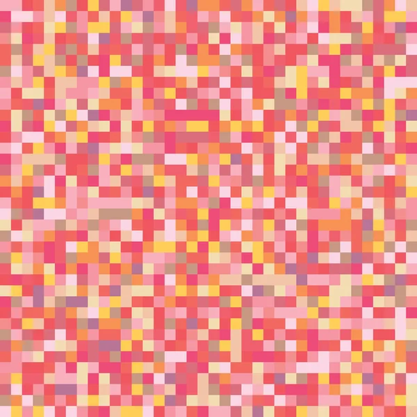 Pixel Art Pattern — Stock Vector