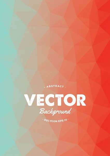 Mnohoúhelník vektorové pozadí — Stockový vektor