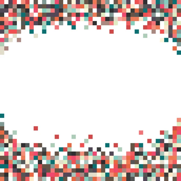 Abstracto pixel arte fondo — Vector de stock