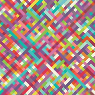 Retro geometrik arkaplan