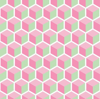 Sorunsuz küp tarzı desen