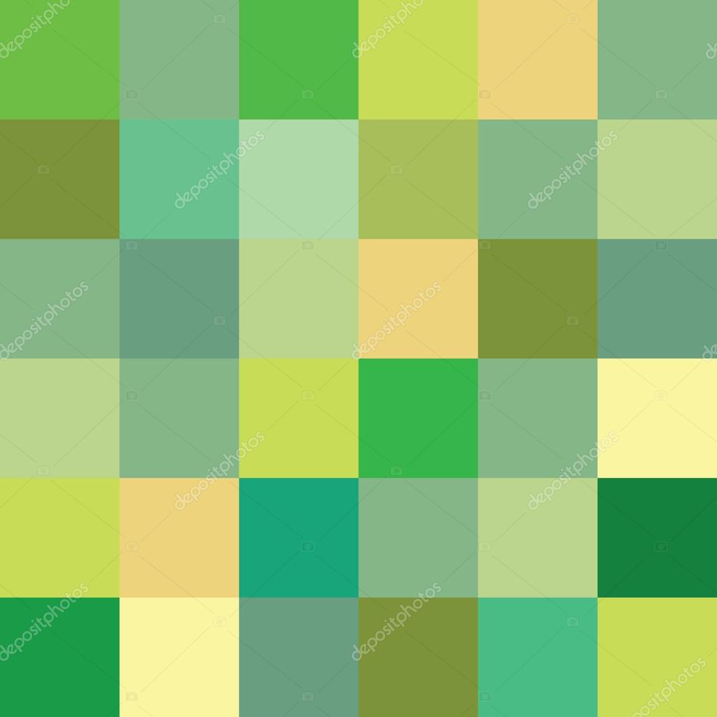 Green Pixel Art Background Vector Image By C Miketea8 Vector Stock