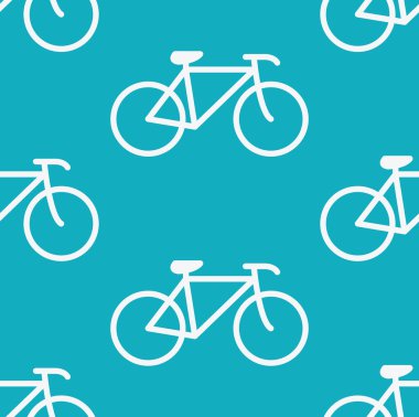 Bisiklet vektör desen