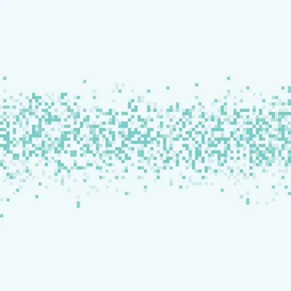 Абстрактный синий пиксельный фон — стоковый вектор