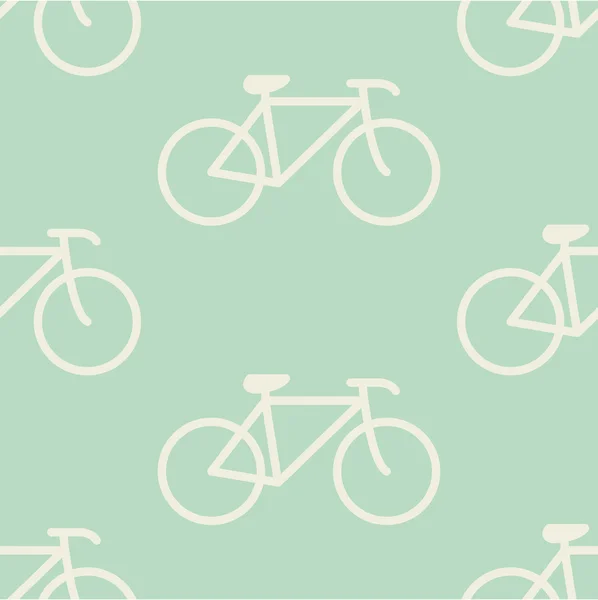 Patrón de bicicleta vector — Archivo Imágenes Vectoriales