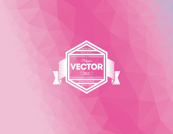 Abstract Polygon background