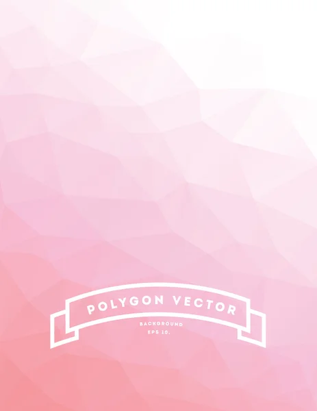 Abstrakt polygon bakgrund — Stock vektor