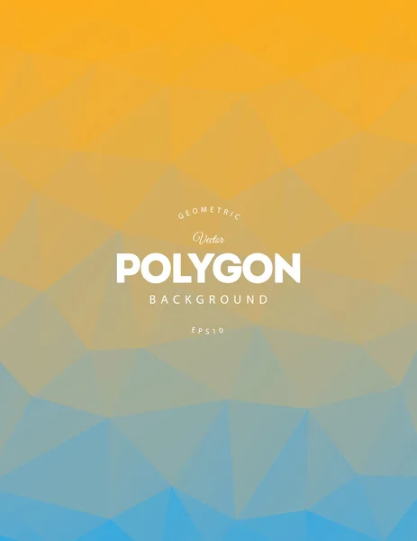 Abstrakt polygon bakgrund — Stockfoto