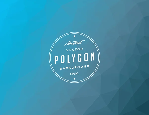 Abstrakt polygon bakgrund — Stockfoto