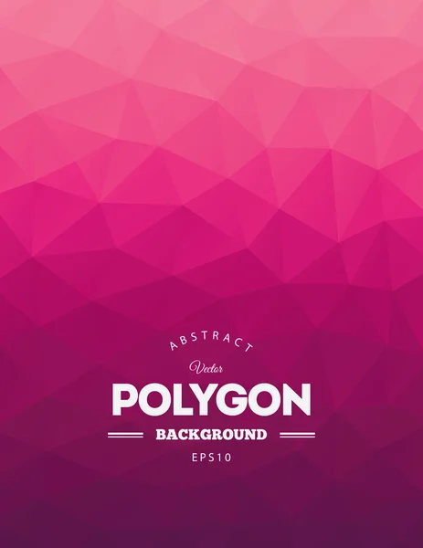Abstrakt polygon bakgrund — Stockfoto