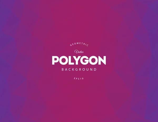 Abstrakt polygon bakgrund — Stockfoto