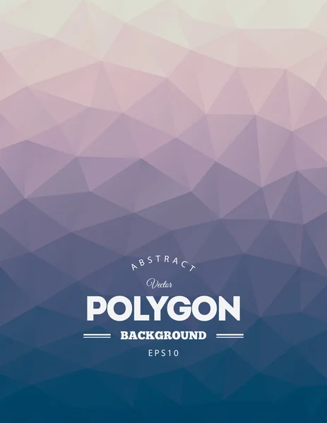 Abstrakt polygon bakgrund — Stockfoto