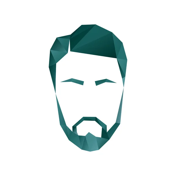 Man with beard  avatar — Stock Photo, Image