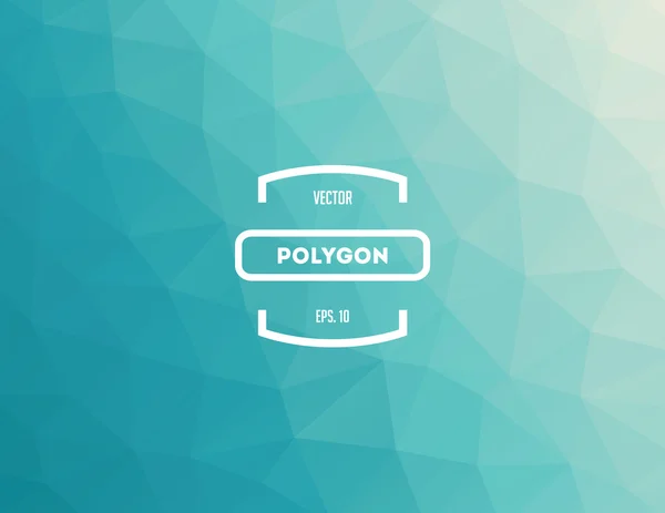 Abstrakt polygon bakgrund — Stockfoto