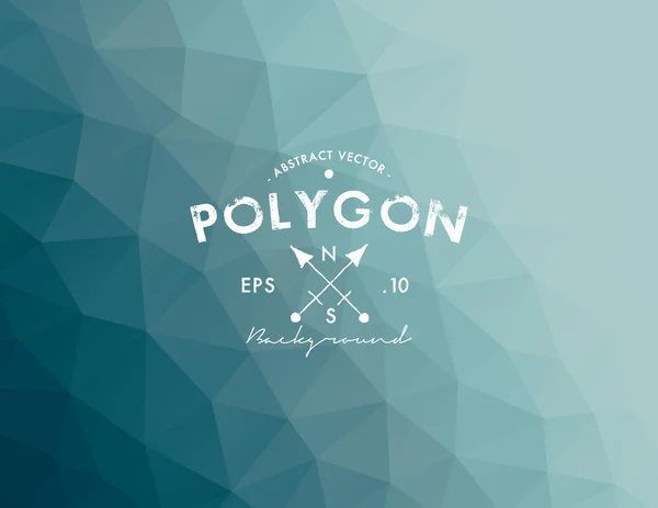 Abstract Polygon background — Stock Photo, Image