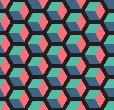 soyut geometrik desen