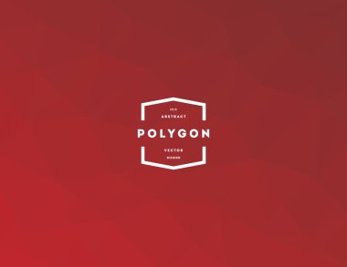 soyut çokgen arka plan