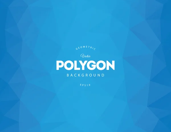 Abstrakt polygon bakgrund — Stock vektor