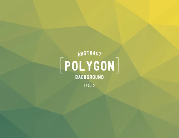 Abstrakter Polygonhintergrund — Stockvektor