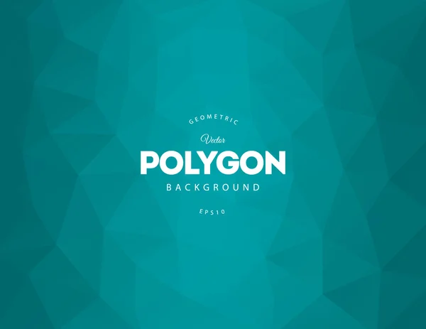 Abstrakt polygon bakgrund — Stock vektor