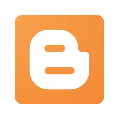 Blogger Logo Simgesi Vektörü
