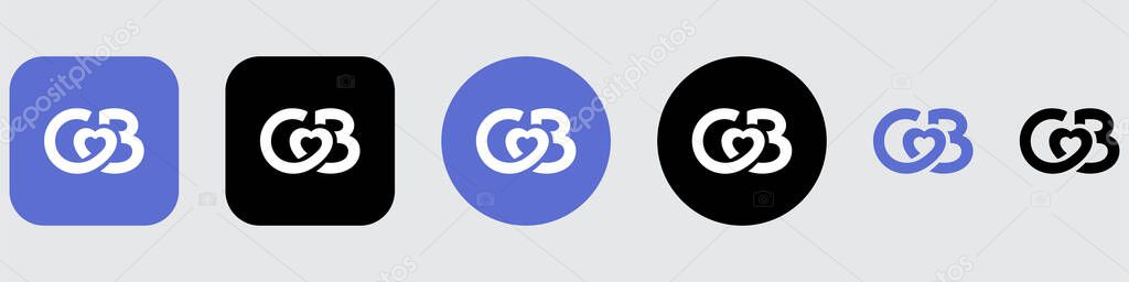 Coffee Meets Bagel Icon Set Vector Full Editable Bundle of Official App Logos for Designers