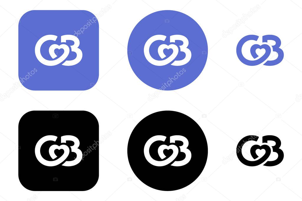 Coffee Meets Bagel Logo Icon Bundle Complete App Icon Set in SVG and PNG Formats
