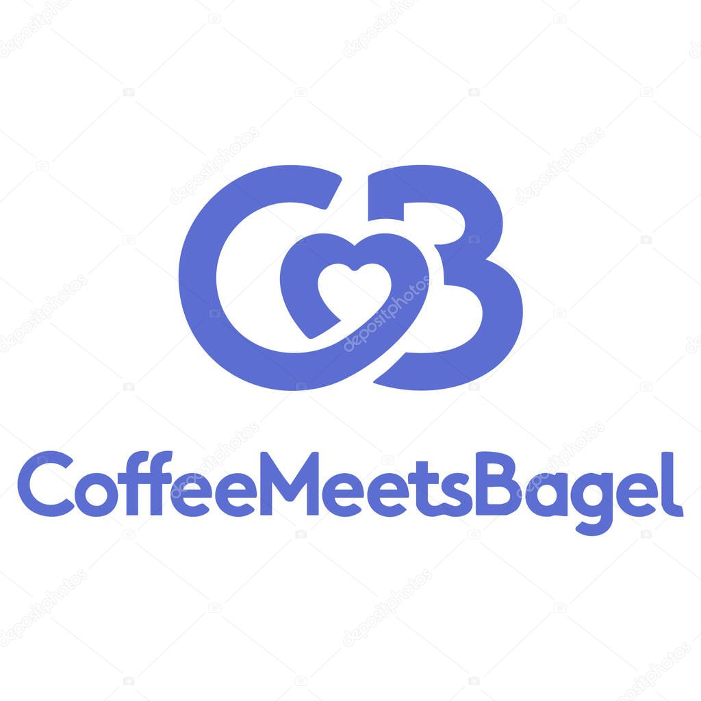Coffee Meets Bagel Official Logo Icon Editable SVG and PNG with Transparent Background for Branding