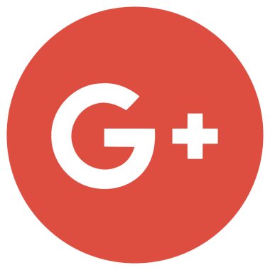 Google Plus Circle Logosu Düzenlenebilir Google Plus Web, Mobil ve Yazdırma Projeleri için Uygulama Vektörü