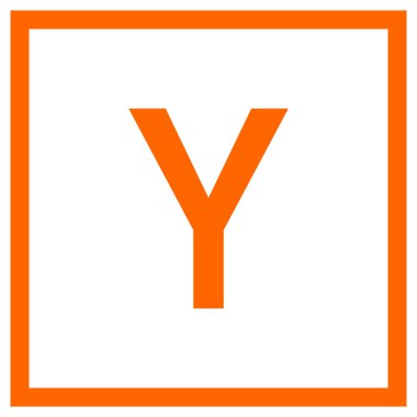 HackerNews Uygulaması Simgesi Sosyal Medya Projeleri için Saydam Arkaplan Düzenleme Vektörü