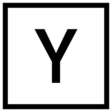 Siyah HackerNews Simgesi SVG & PNG 'de Modern Vektör Tasarımı, Şeffaf Arkaplan