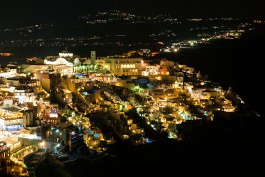 santorini gecesi