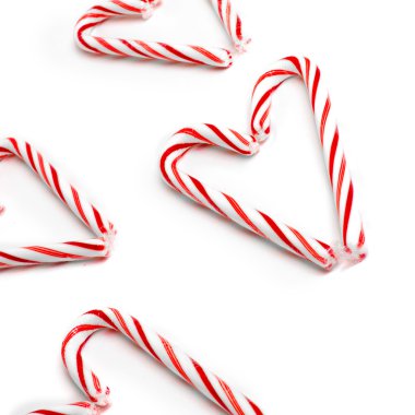 Noel şekerleme yapılan kalp