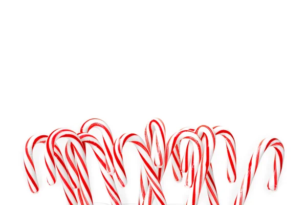Karácsonyi édességek elszigetelt fehér background — Stock Fotó