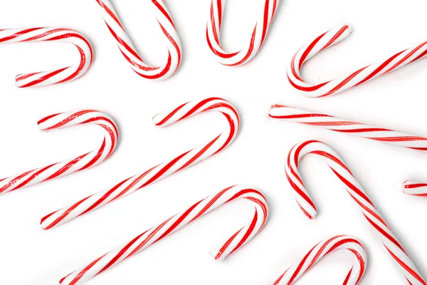 Christmas candies isolated on white background — Stock Photo, Image
